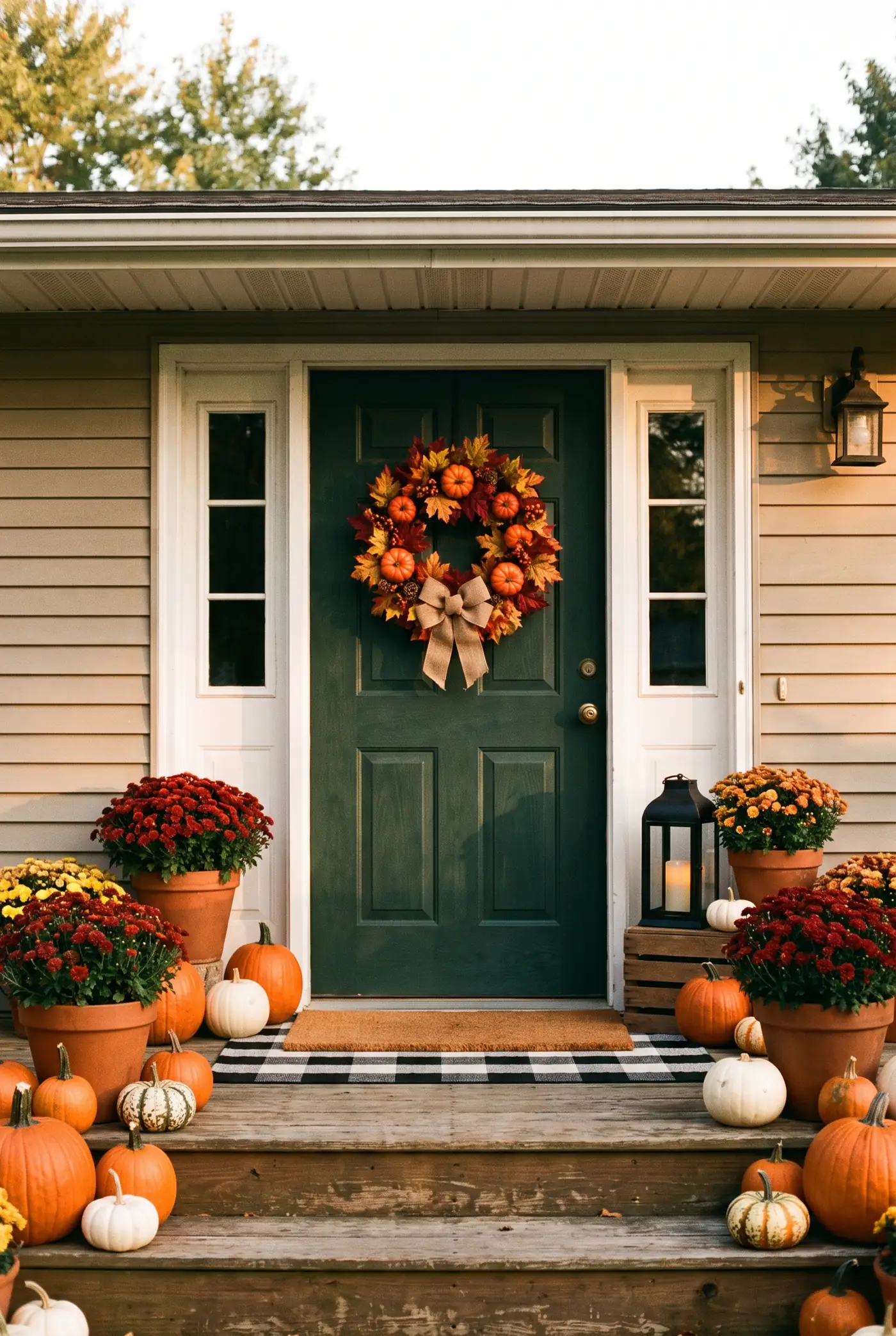 15 Front Porch Fall Decor Ideas on a Budget